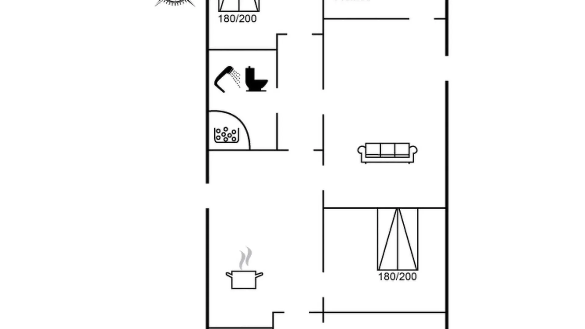 Apartment Viivi - 900M From The Sea In Nw Jutland By Interhome スケーエン デンマーク